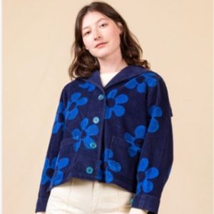 Big Bud Press Sailor Jacket - Flowers - Size Small